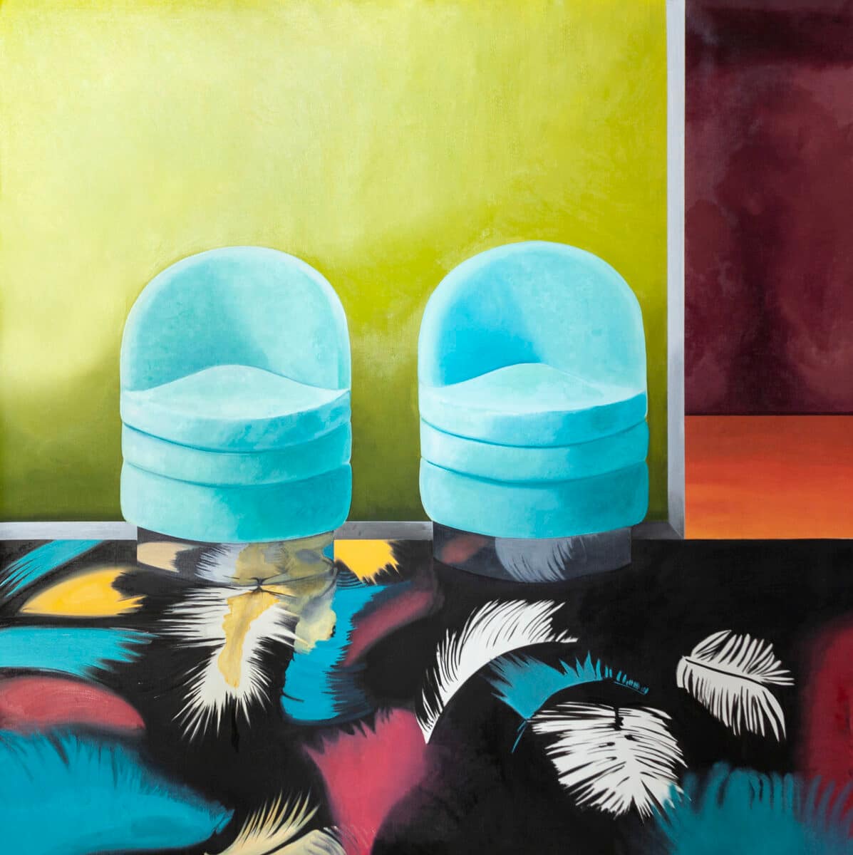 Roberta Cavallari artista Ferrara - Pittura contemporanea oggetti metafisici - Bologna Accademia